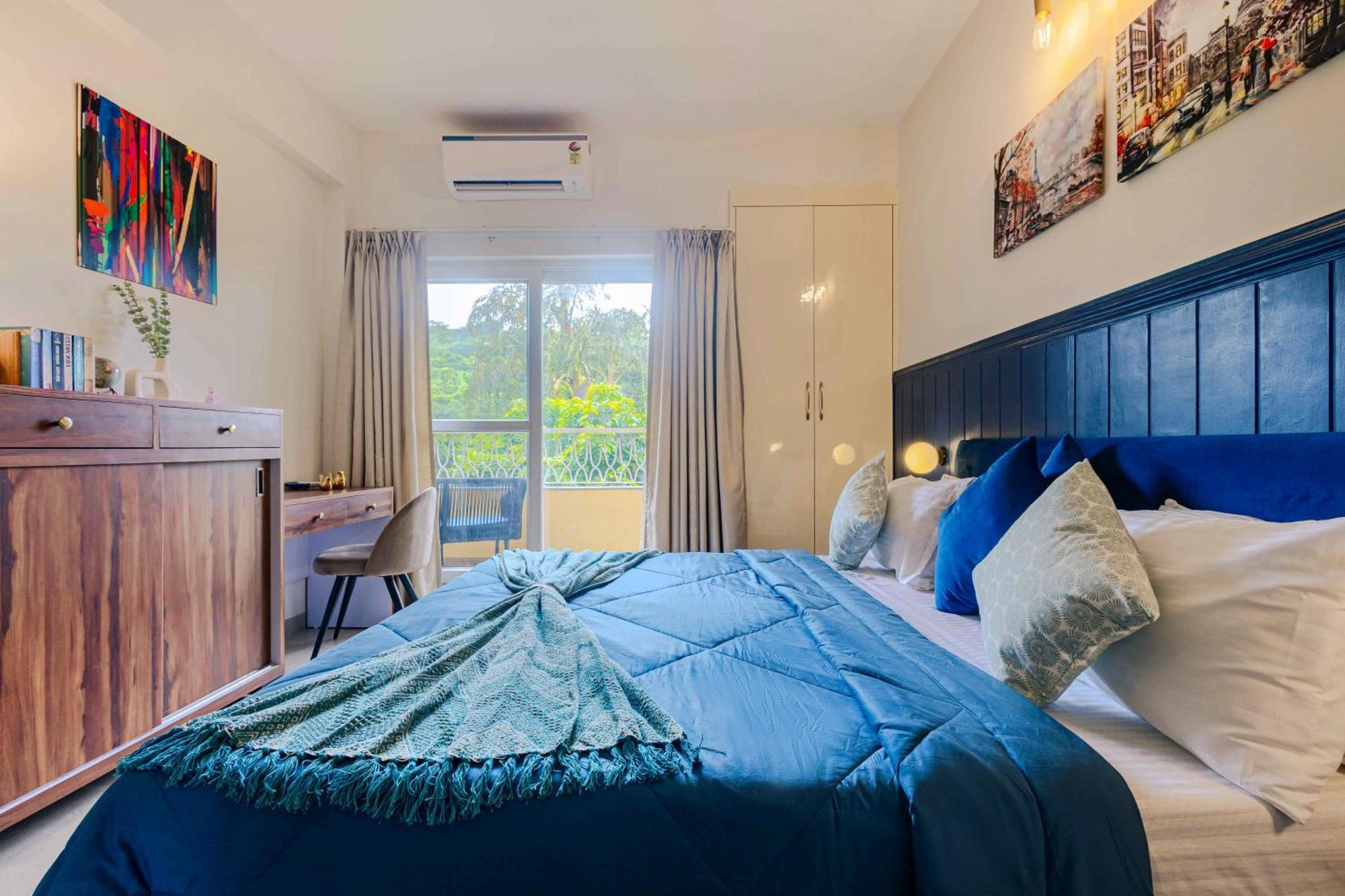 Alaya Stays 1 Bhk With Balcony & Pool - Veera Marina Кандолім Екстер'єр фото