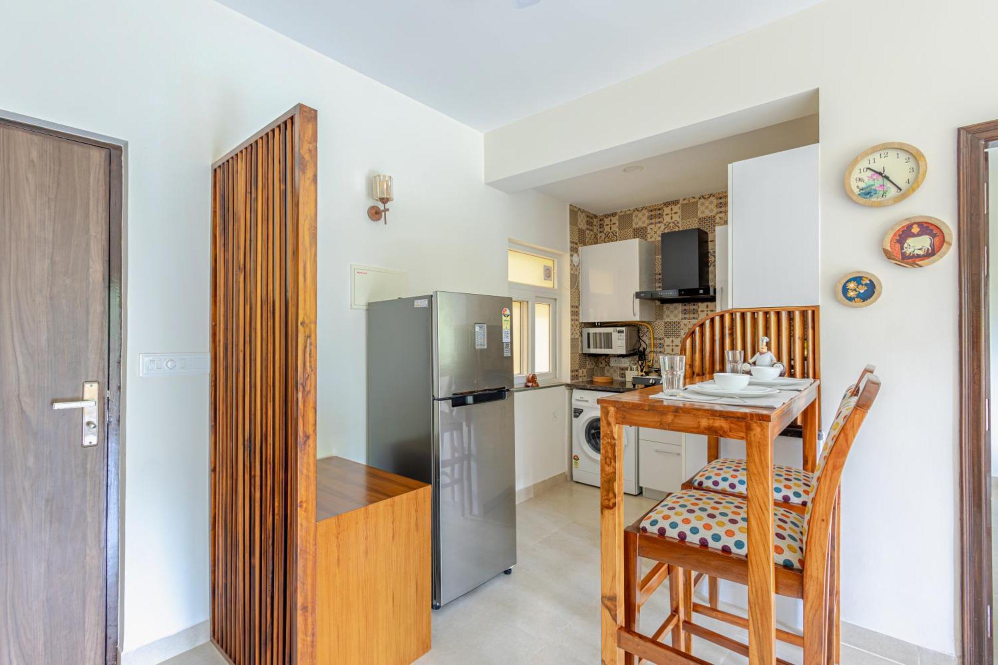 Alaya Stays 1 Bhk With Balcony & Pool - Veera Marina Кандолім Екстер'єр фото