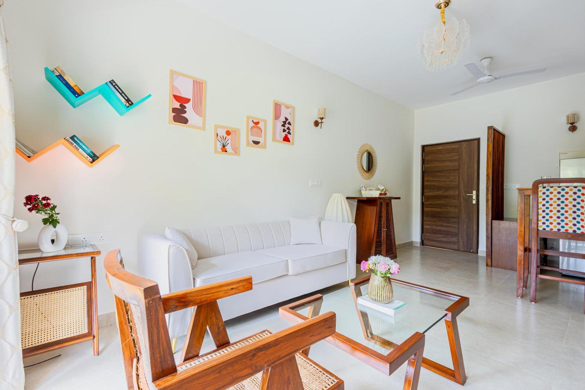 Alaya Stays 1 Bhk With Balcony & Pool - Veera Marina Кандолім Екстер'єр фото