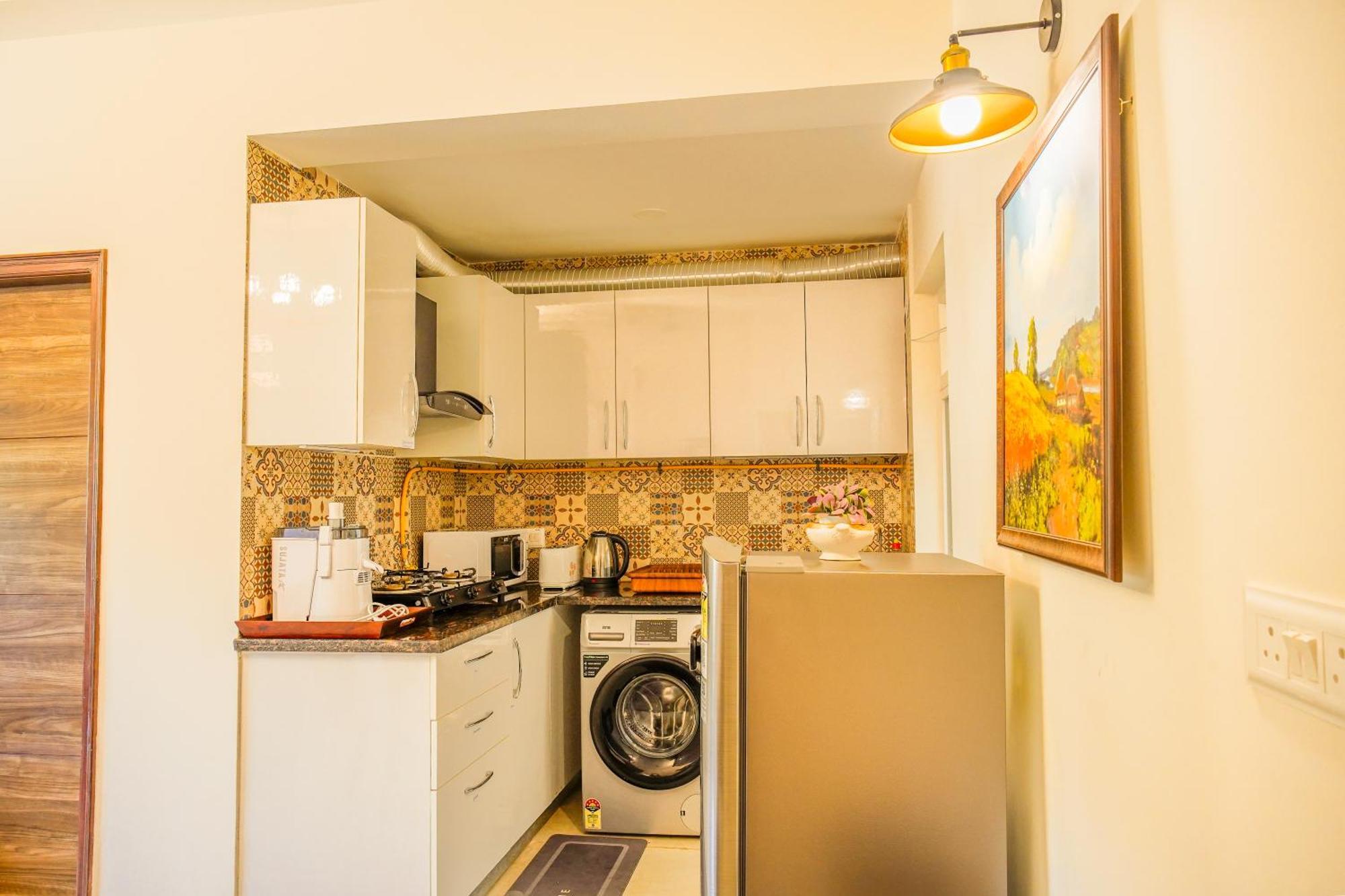 Alaya Stays 1 Bhk With Balcony & Pool - Veera Marina Кандолім Екстер'єр фото