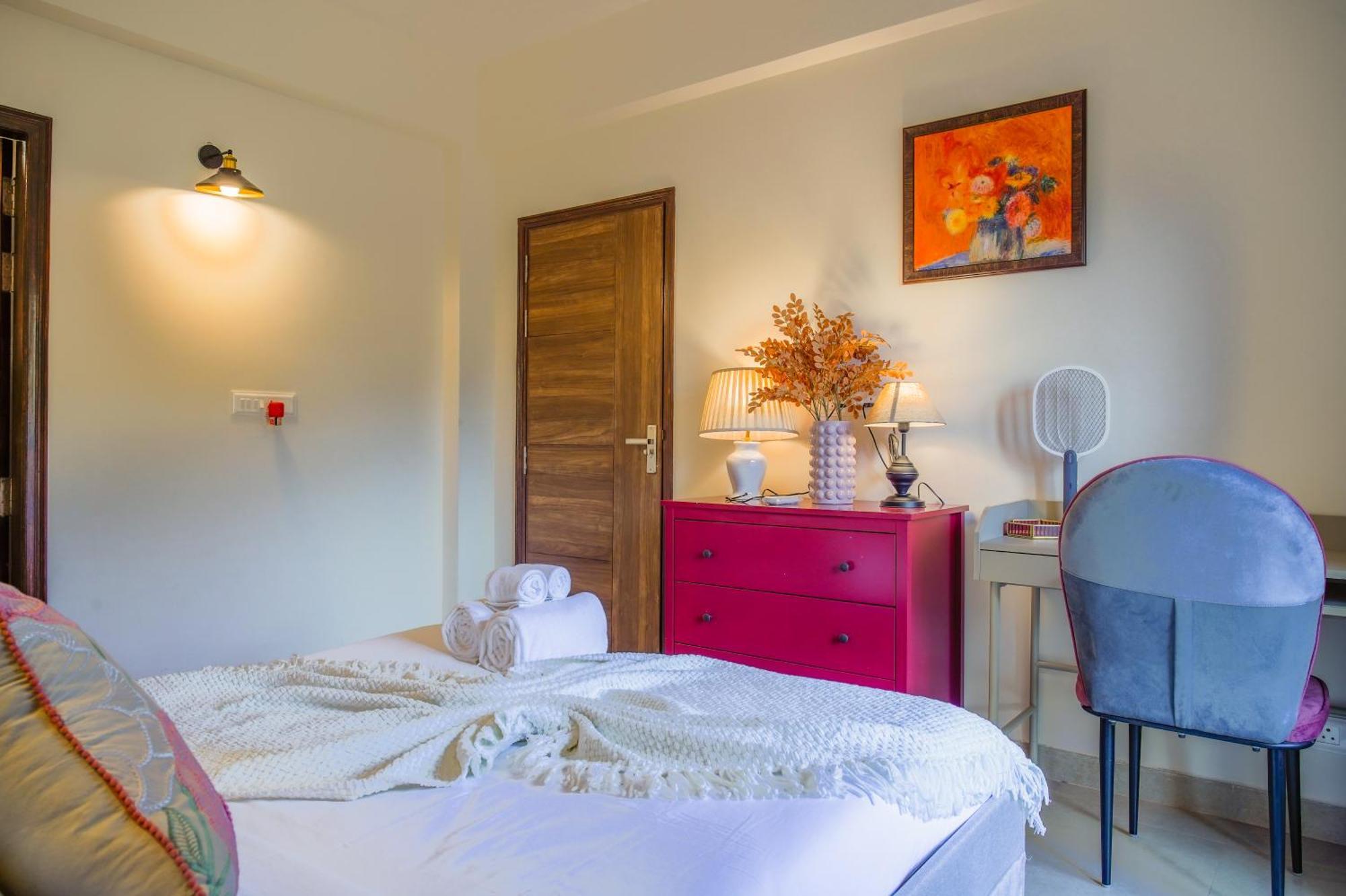Alaya Stays 1 Bhk With Balcony & Pool - Veera Marina Кандолім Екстер'єр фото