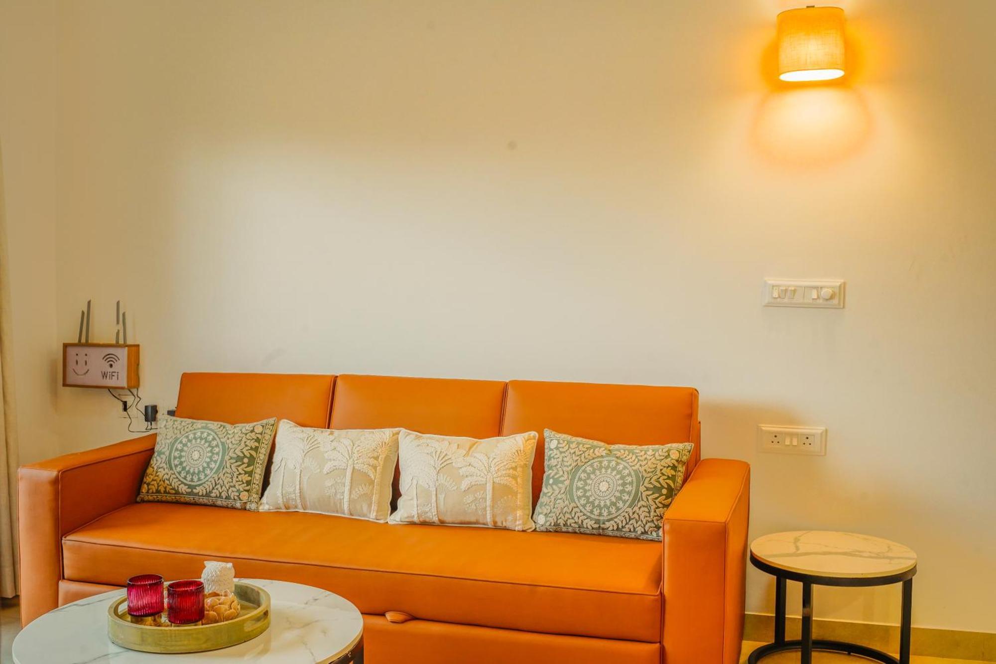 Alaya Stays 1 Bhk With Balcony & Pool - Veera Marina Кандолім Екстер'єр фото